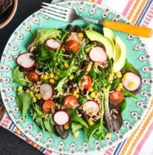 vegetarian taco salad